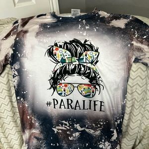 #Paralife polyester t-shirt